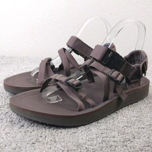 EUC Teva plum truffle color alp premier sandals